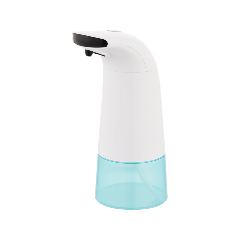 AD-1806 White + Blue Induction Foam Soap Dispenser 0.25S Rapid Bubbling