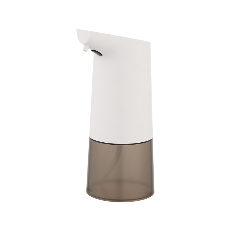 AD-1807 White + Brown Rechargeable Induction Foam Soap Dispenser